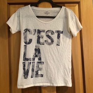 J crew collector tee